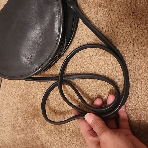 Coach Vintage Kimball Leather Half Moon Crossbody Bag - Picture 10 of 12